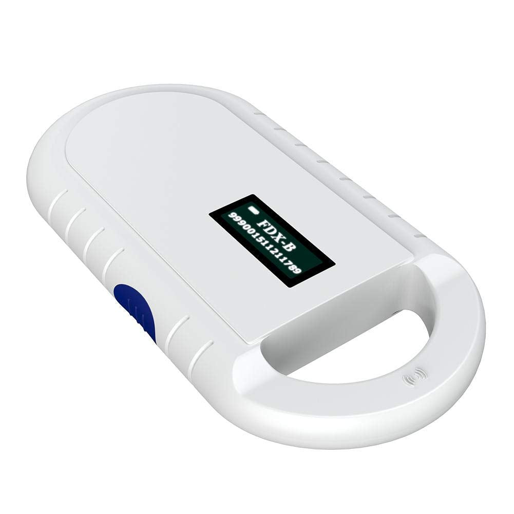 Tier-Mikrochip-Scanner RFID ISO 11784/11785 FDX-B tragbar