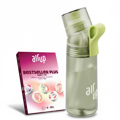 Trinkflasche mit Duft-Technologie 600ml Starter Set 5 Pods zuckerfrei