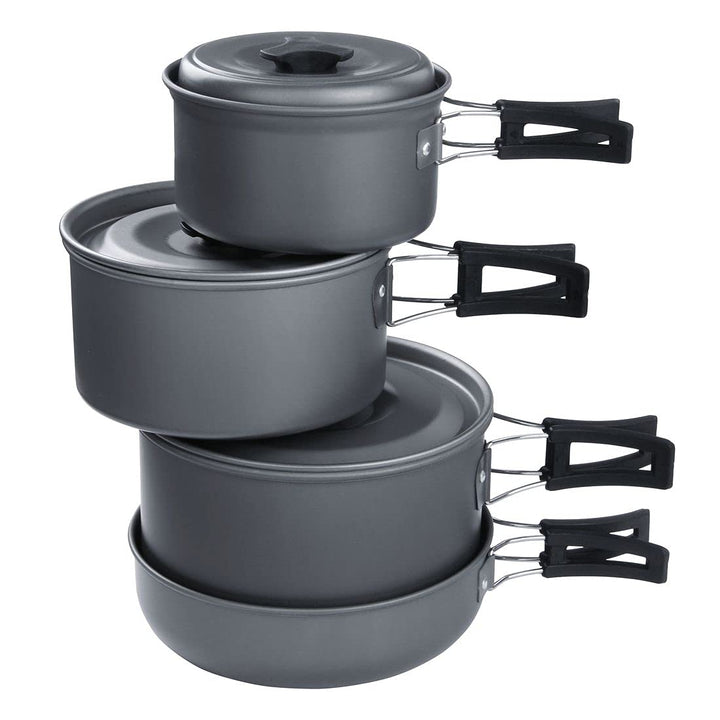 Camping Kochgeschirr Set Aluminium 7-teilig für 4-5 Personen - Bild 7