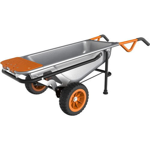 Multifunktions-Schubkarre 8-in-1 mit Vollgummireifen 136 kg