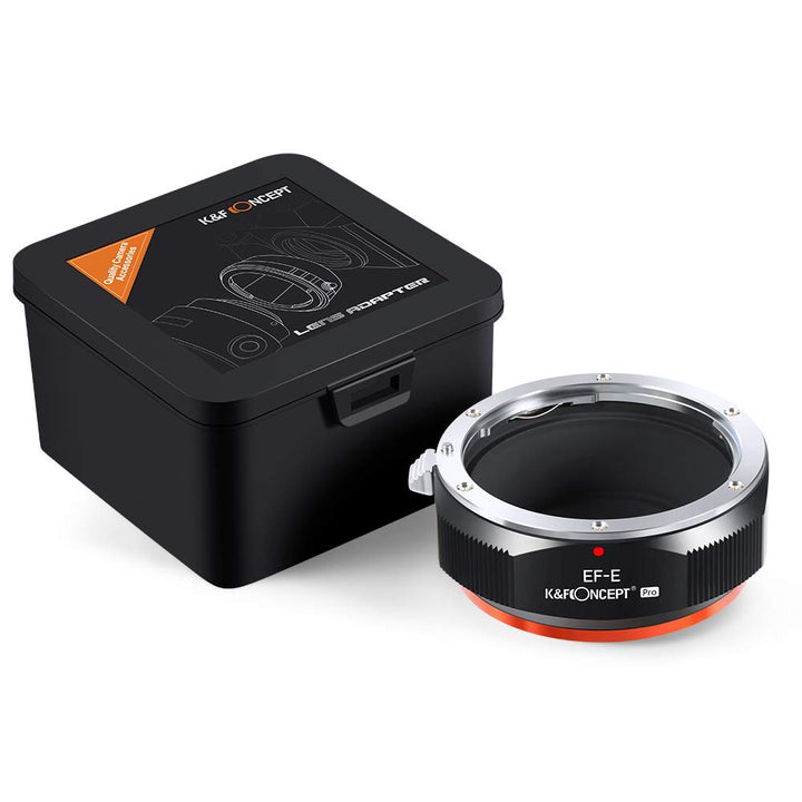 Objektivadapter Canon EOS EF auf Sony E-Mount manuell Aluminium - Bild 7