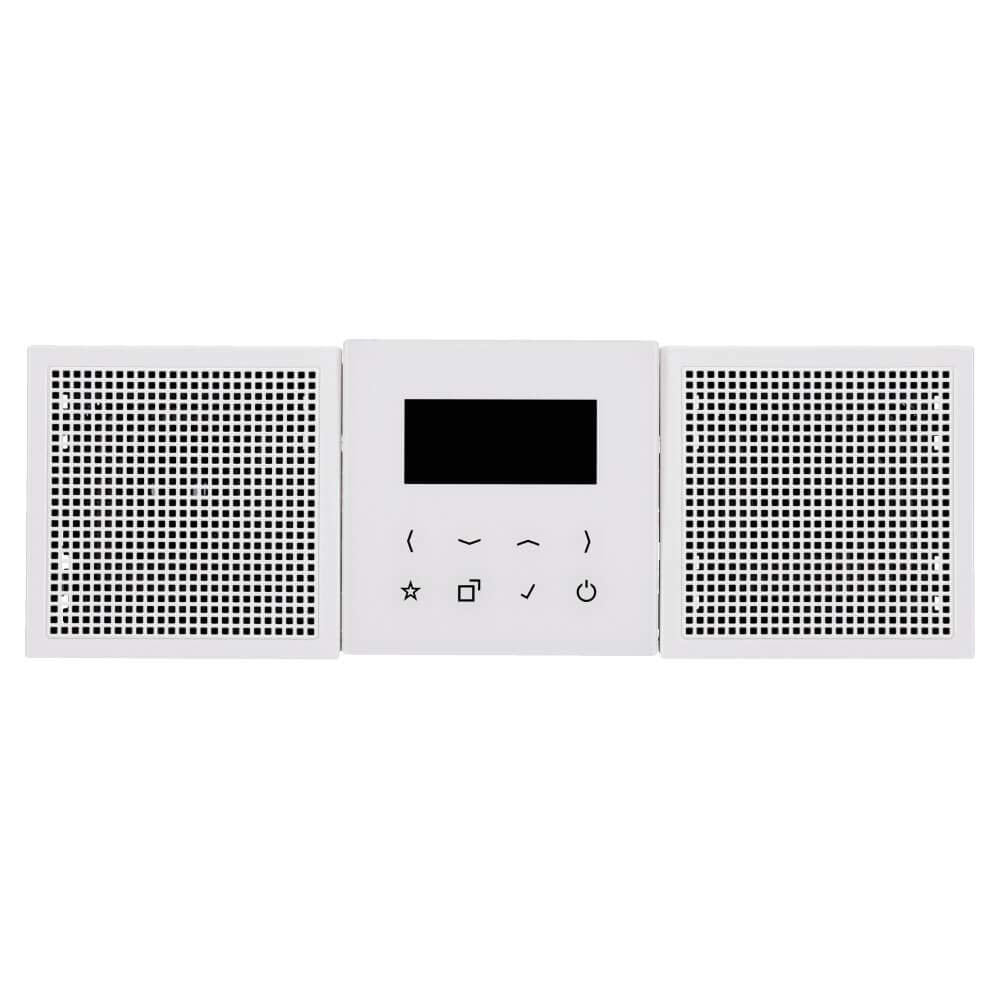 DAB+ Unterputz-Digitalradio Stereo mit Display Alpinweiss 2-Lautsprecher - Bild 2