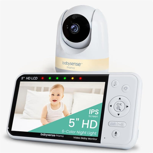 Babyphone mit Kamera 5 Zoll 720p HD ohne WLAN 300m Reichweite