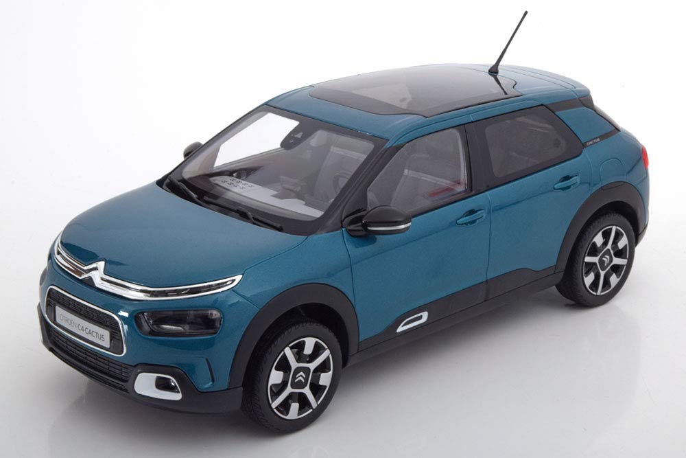 Modellauto Citroën C4 Cactus 2018 Druckguss 1:18 Blau