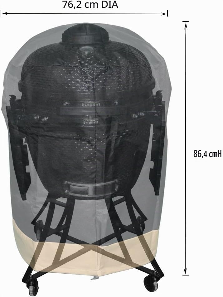 Kamado Grillabdeckung wasserdicht für Keramikgrill 76 cm - Bild 8