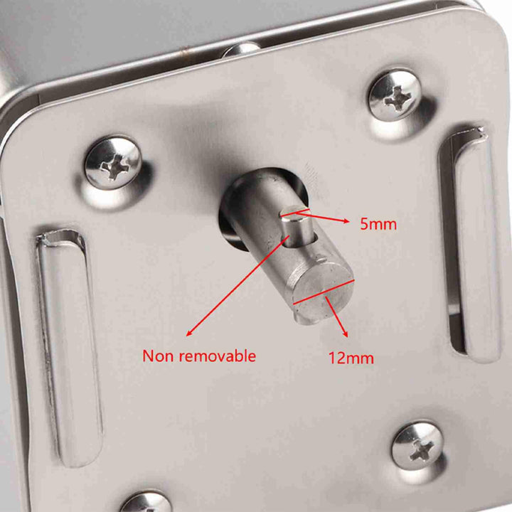 Grillmotor Rotisserie Edelstahl 15W 50-70kgF für Spiessbräter - Bild 6
