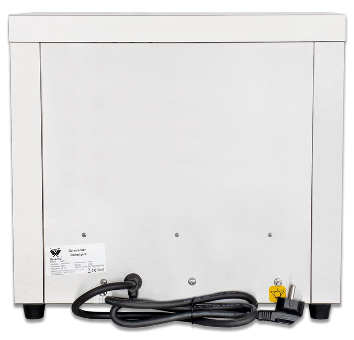 Salamander Grill Edelstahl 2 Fächer 3150 W Überbackgerät Gastro - Bild 8