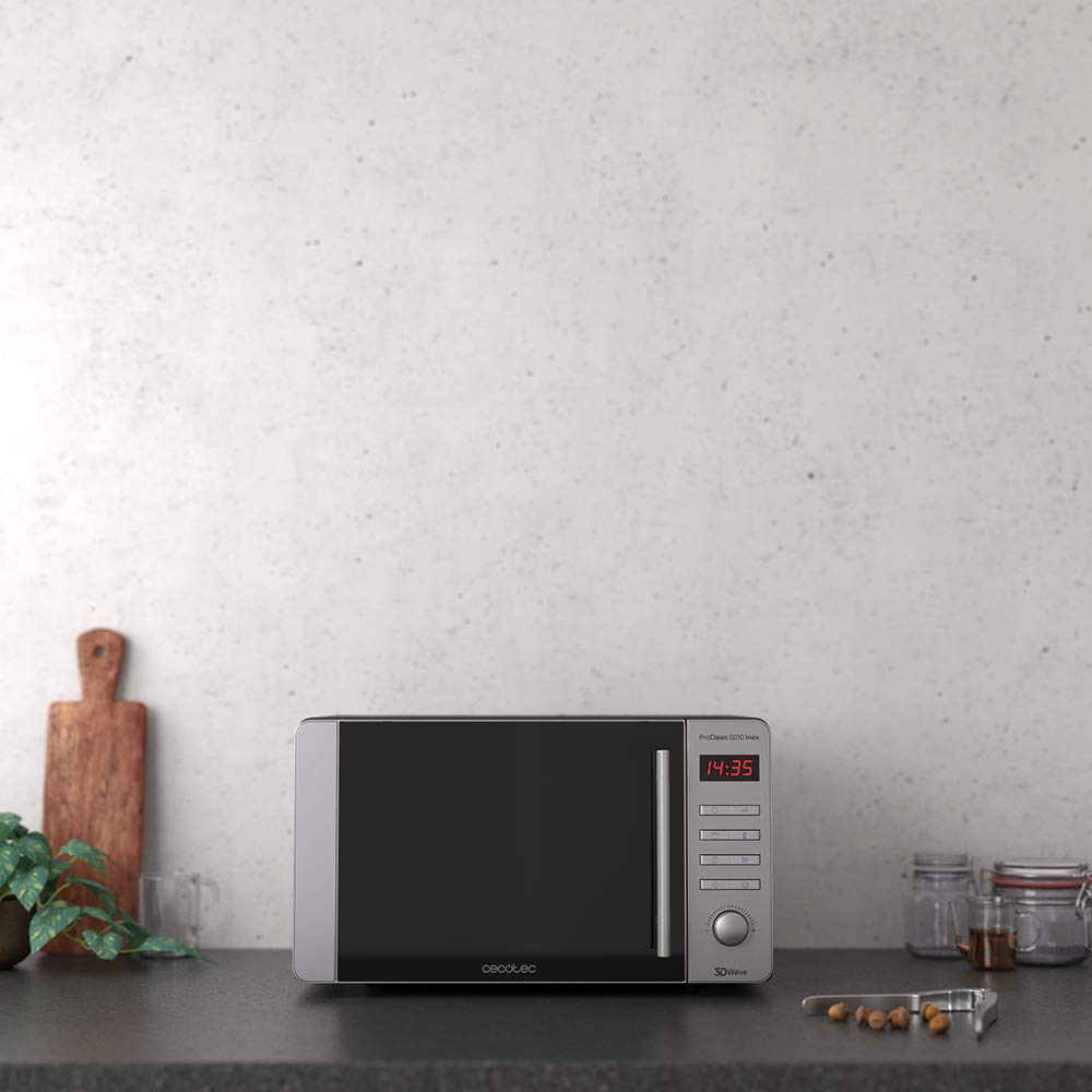 Mikrowelle Edelstahl 20L 700W mit 8 Automatikprogrammen - Bild 6