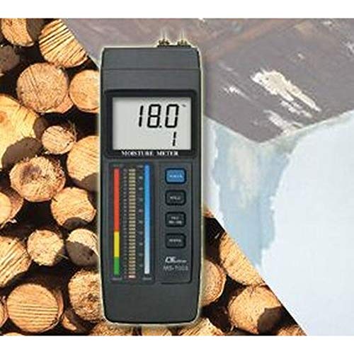 Feuchtemessgerät Holz Beton Estrich Putz mit LED-Balkenanzeige