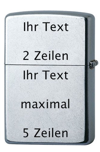 Slim Feuerzeug Arc Engine Turned Chrom Hochglanz Messing - Bild 2