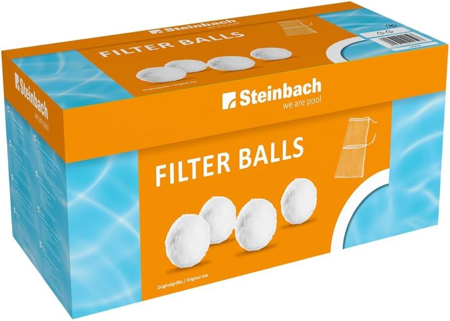 Pool Filterbälle 1400 g Ersatz für 50 kg Filtersand, waschbar