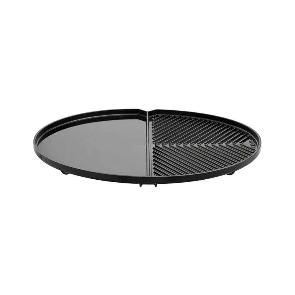 Grillplatte Aluminium CeramiCoat 45 cm halb gerippt für Cadac Carri Chef - Bild 4