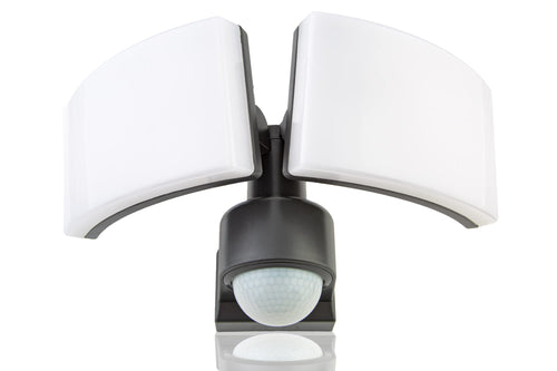 LED Strahler mit 360° Bewegungsmelder 2x20W 4400lm anthrazit