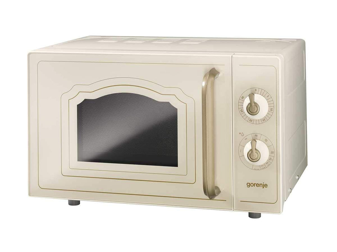 Stand-Mikrowelle mit Grill 20 L 700 W Retro-Design elfenbein - Bild 4