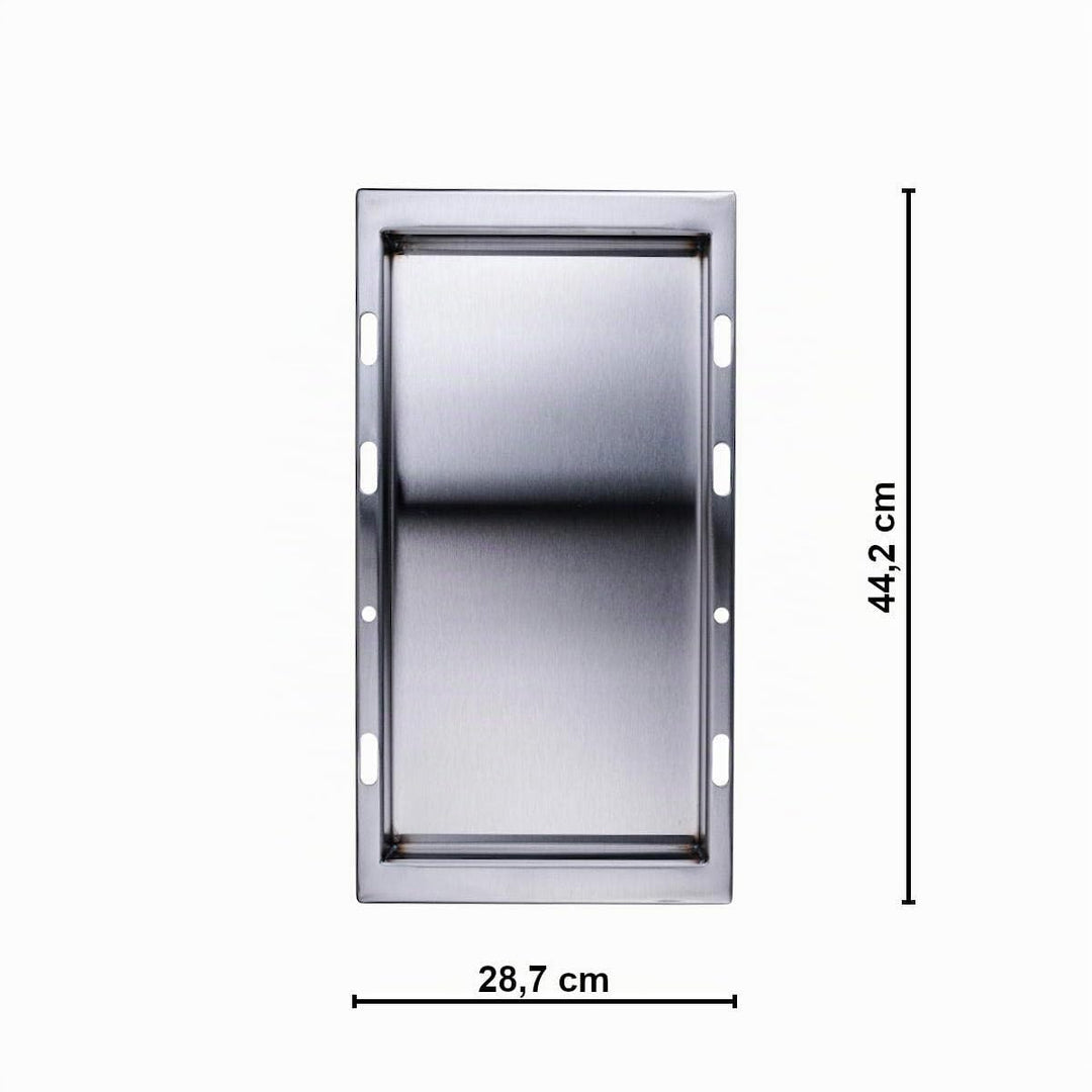 Grillpfanne Edelstahl Plancha 28,7x44,2cm für Weber Spirit 300 - Bild 9