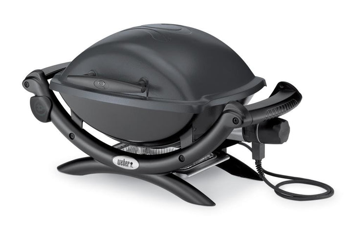 Elektrogrill 1560 W mit Gusseisen-Grillrost für Balkon &amp; Stadt