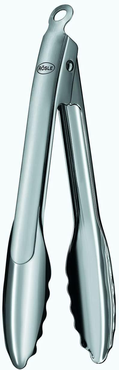 Küchenzange Edelstahl 18/10 mit Einhand-Verschluss 23 cm - Bild 3