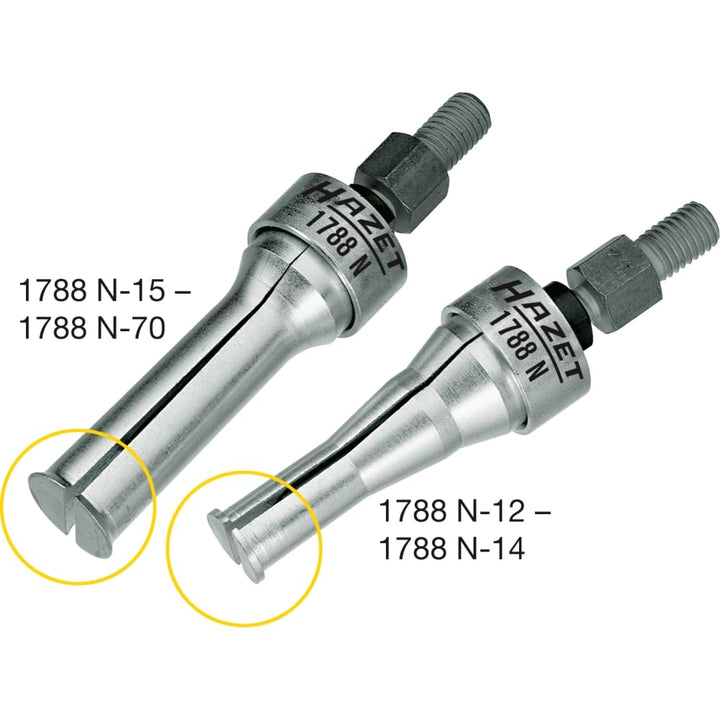 Innenauszieher Spezialstahl 35–45 mm für Kugellager und Buchsen - Bild 3