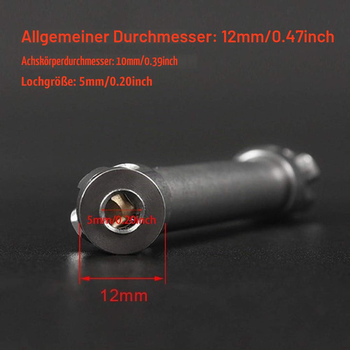 RC Antriebswelle Edelstahl 90–125 mm für 1/10 Crawler, 2 Stück - Bild 7