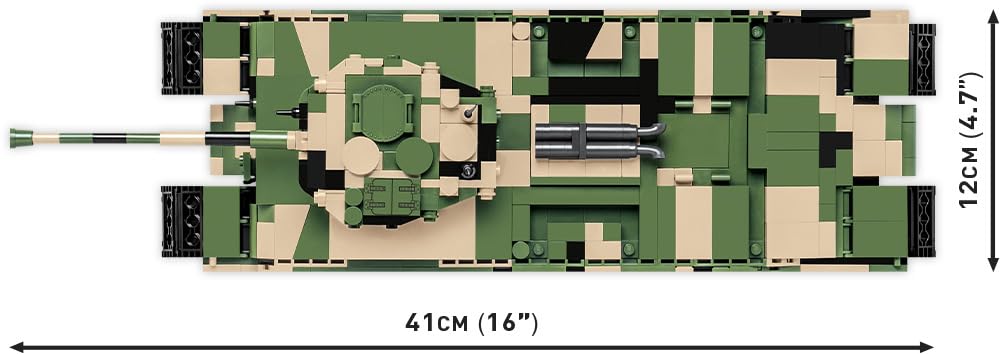 Klemmbaustein-Panzer TOG 2 Super Heavy Tank 1225 Teile WWII - Bild 6