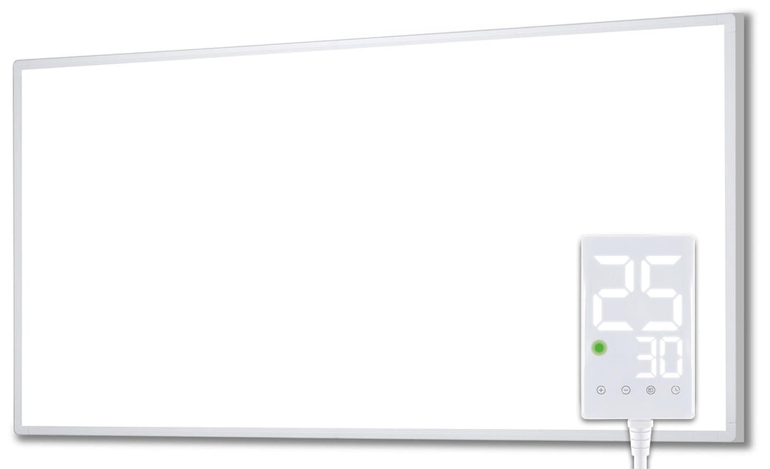 Infrarotheizung 1000 Watt fuer Raeume bis 25 m² mit Thermostat