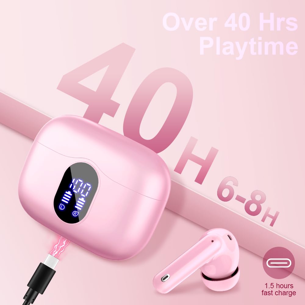 In-Ear Bluetooth Kopfhörer 5.4 mit Ladecase 38h Akku Sportgebrauch - Bild 5