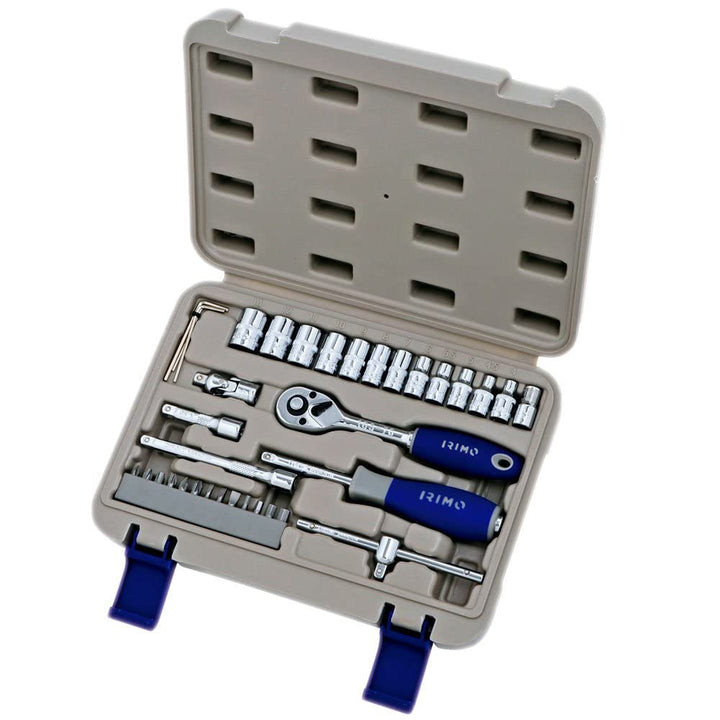 Steckschlüssel-Set 1/4" 35-teilig Chrom-Vanadium DIN-Norm