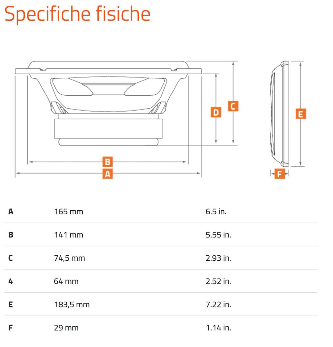 Tiefmitteltöner 165 mm 200 W V-Cone für Auto 2er-Paar - Bild 6