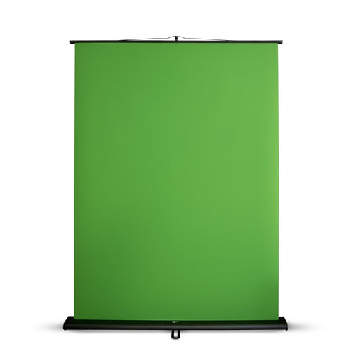 Green Screen Rollup Fotohintergrund Chroma Key 150x200cm fuer Studio