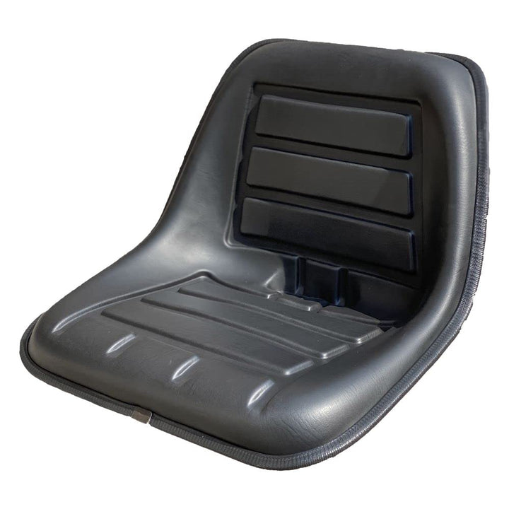 Traktorsitz Sitzschale PVC schwarz 500mm breit für Aufsitzmäher - Bild 2