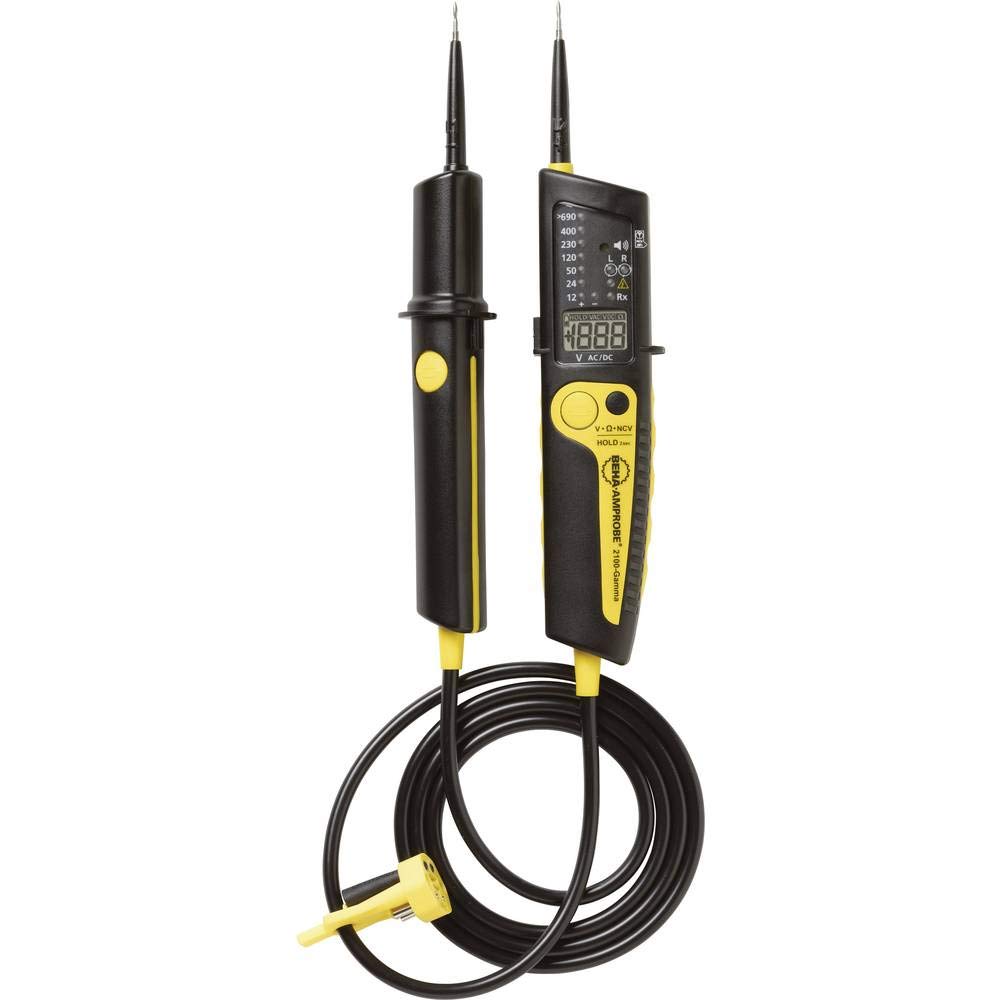 Zweipoliger Spannungsprüfer CAT IV 600V / CAT III 1000V mit LCD &amp; Akustik - Bild 3