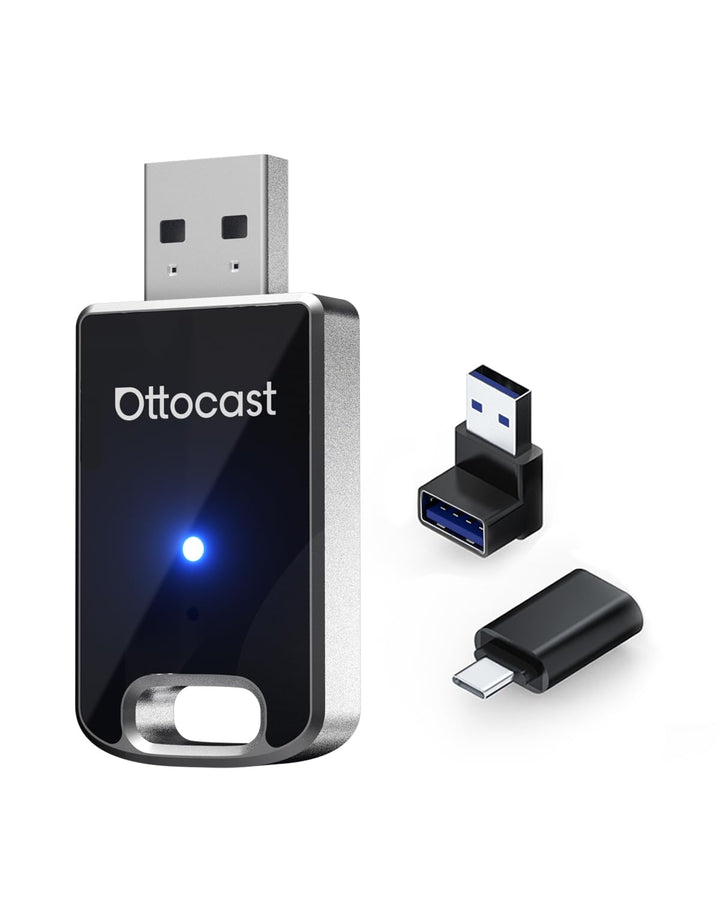 Kabelloser CarPlay &amp; Android Auto Adapter 2-in-1 USB-A/C