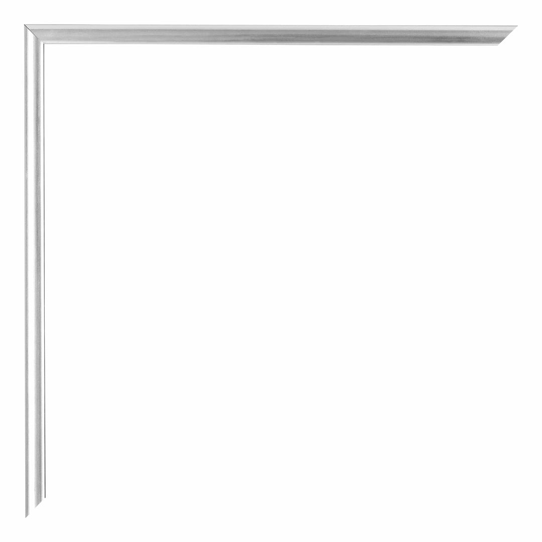 Bilderrahmen 40x60 cm Aluminium Silber Hochglanz entspiegelt - Bild 4