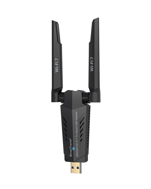 WiFi 7 USB WLAN Adapter Tri-Band 6,5 Gbit/s für Windows 11/10