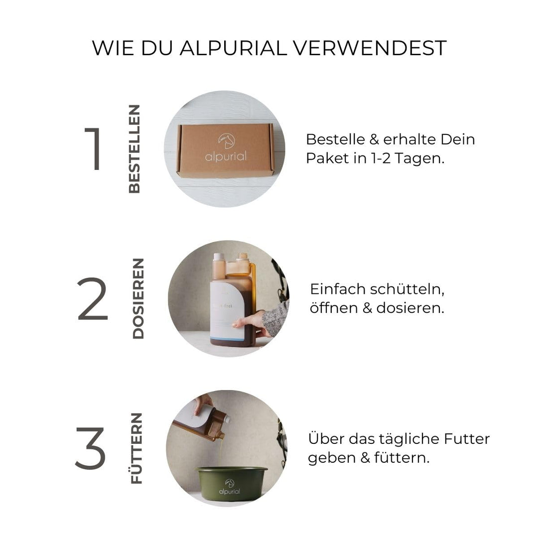Ergänzungsfuttermittel Pferd Sehnen &amp; Bänder mit MSM, Hyaluron &amp; Kollagen - Bild 4