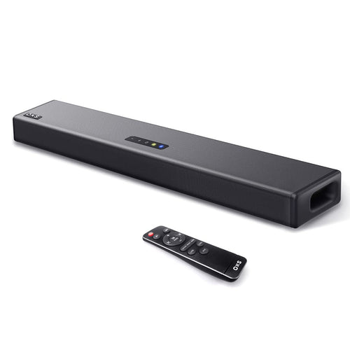 Soundbar TV 4-Lautsprecher 3D-Surround Bluetooth 5.0 wandmontierbar