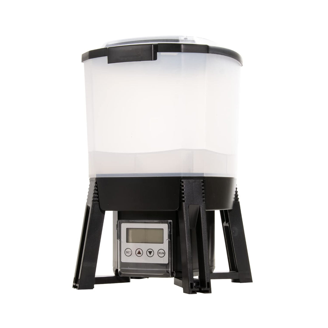 Futterautomat Solar 6 Liter fuer Gartenteich 1-6 Fuetterungen