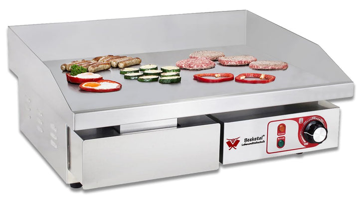 Elektro-Grillplatte Gastro 3000W Carbonstahl 550x350mm - Bild 4