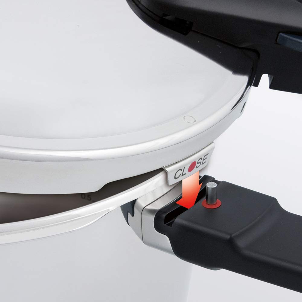 Schnellkochtopf Edelstahl 6 L Ø 22 cm 2 Garstufen Induktion - Bild 8