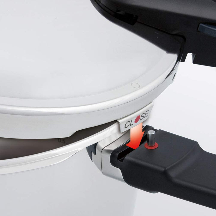 Schnellkochtopf Edelstahl 6 L Ø 22 cm 2 Garstufen Induktion - Bild 8