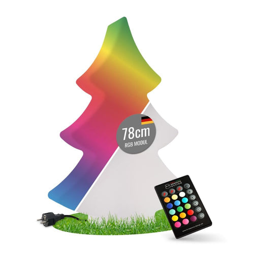 LED Weihnachtsbaum RGB 78cm mit Fernbedienung für innen & aussen