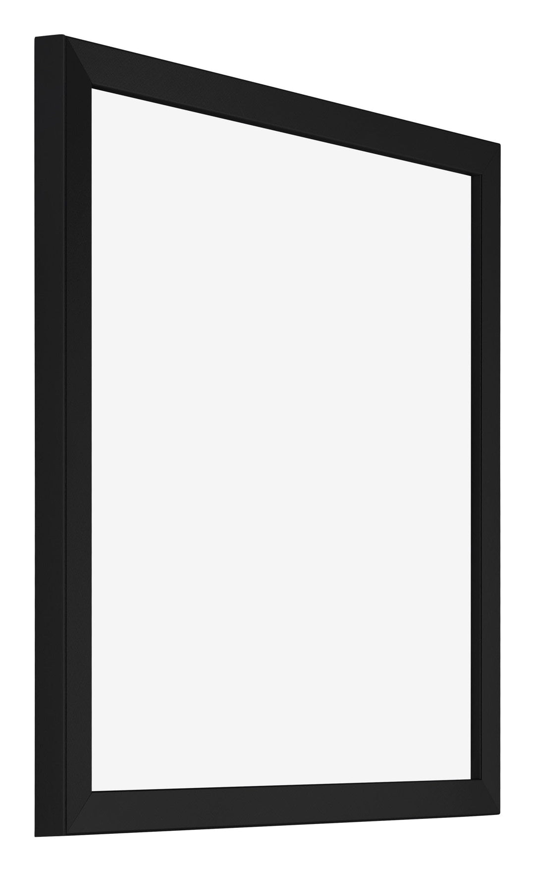 Bilderrahmen 70x70 cm Schwarz Matt MDF mit Kunststoffglas - Bild 2