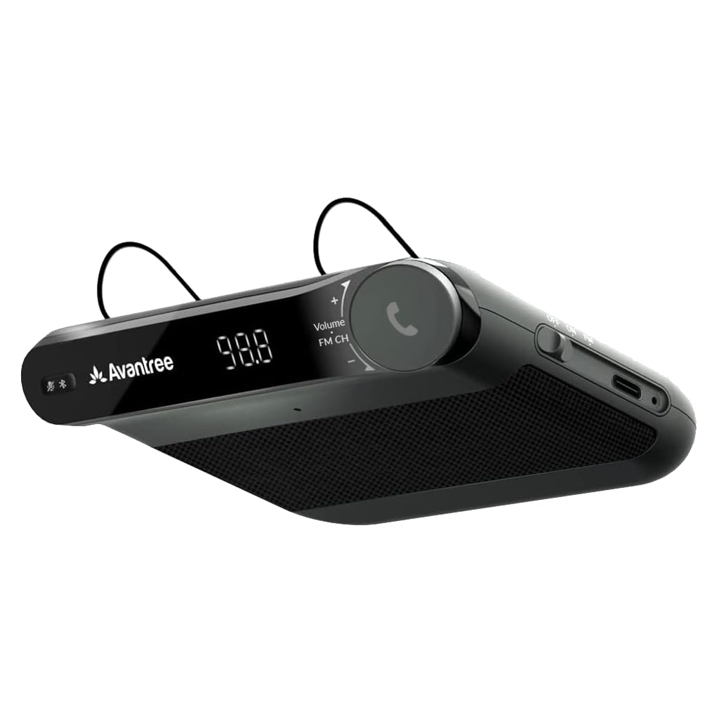 Bluetooth Freisprecheinrichtung Auto 2-in-1 FM-Sender mit Mikrofon