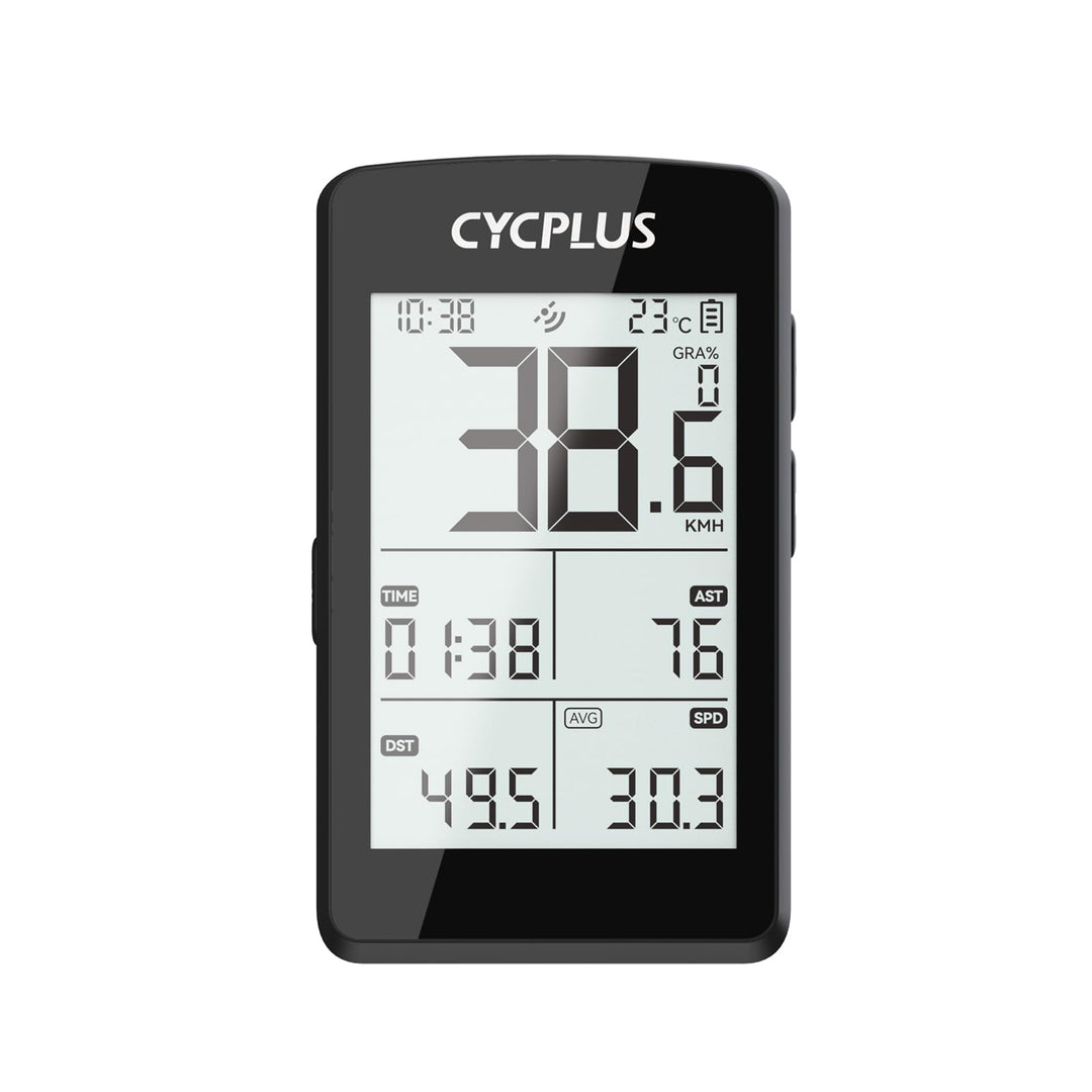 GPS Fahrradcomputer Bluetooth ANT+ 2,8 Zoll 100h Akku IPX7