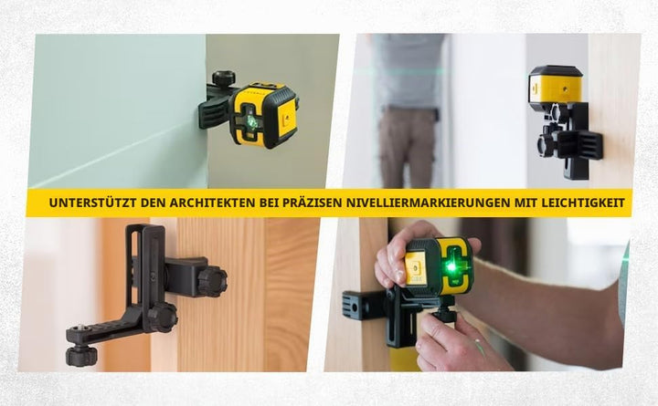 Kreuzlinienlaser selbstnivellierend grün 16 m Reichweite IP50 - Bild 8