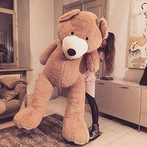 Teddybär XXL 200 cm Plüsch braun hypoallergen Kuscheltier