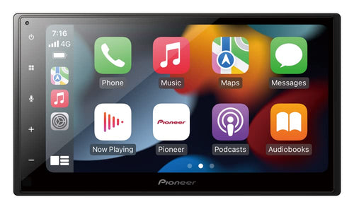 2-DIN Autoradio 6,8" Touchscreen DAB+ Apple CarPlay Android Auto