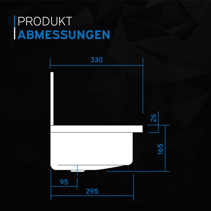 Ausgussbecken Stahl emailliert 50cm für Keller und Waschküche - Bild 6