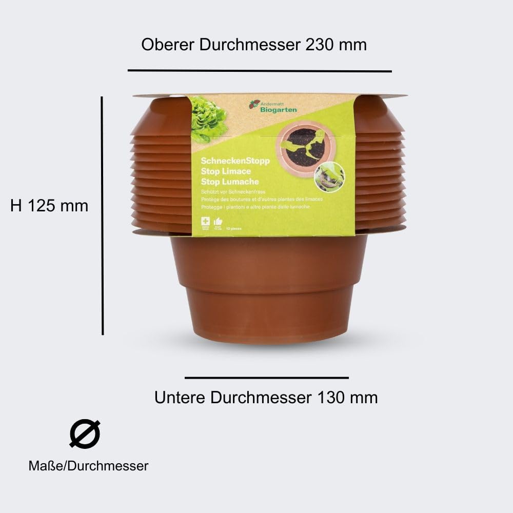 Schneckenkragen mechanisch 12er-Pack aus recyceltem Kunststoff - Bild 4