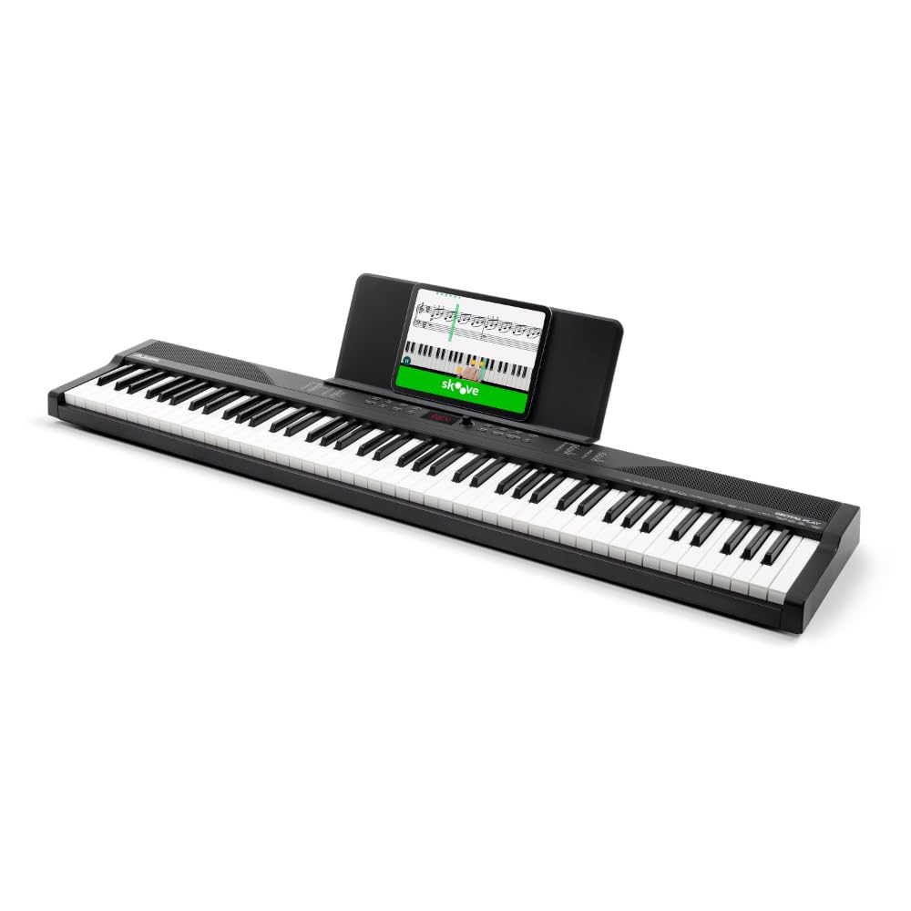 Keyboard Piano 88 Tasten mit Lautsprechern, 480 Sounds, Bundle - Bild 11